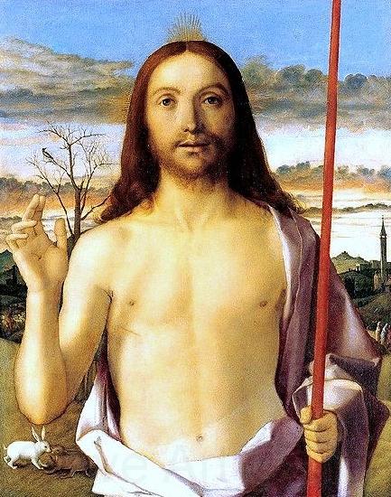 Gentile Bellini Christ Blessing Germany oil painting art